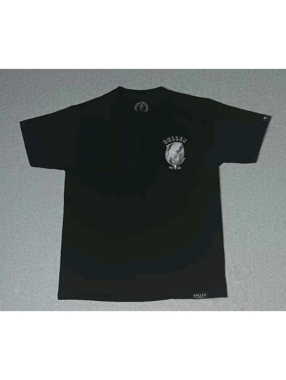 Sullen Art Collective True Love Standard Graphic Tee Mens Size Medium Black Girl - Picture 2 of 10